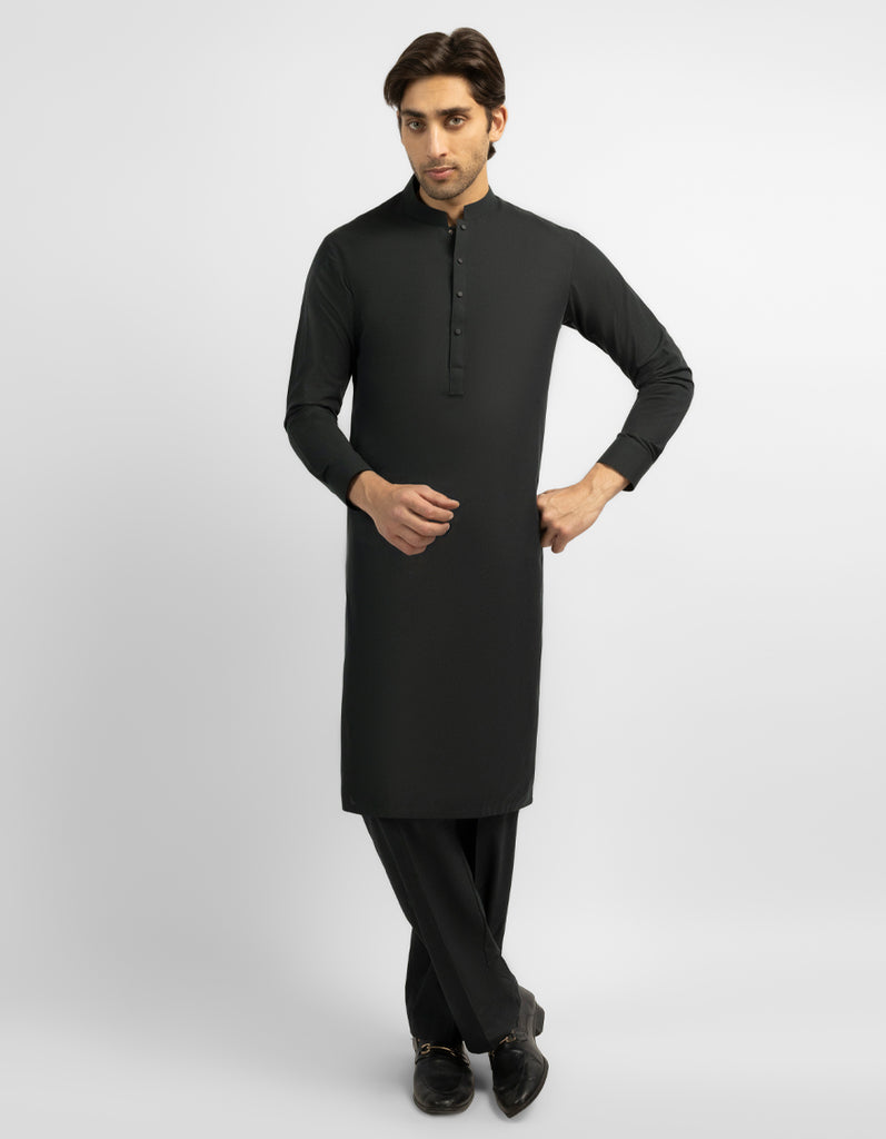 DARK GREEN KURTA TROUSERS | JJKP-A-47633/S26/JJ10886-PN – J